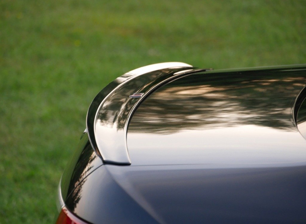 Spoiler CAP für Audi A6 S-line C6 Limousine schwarz Hochglanz