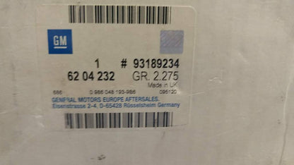 Original GM Opel Lichtmaschine Astra G Zafira A NEU