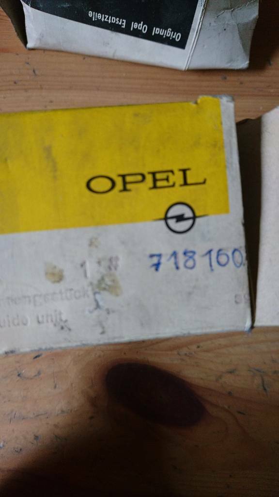 Opel Youngtimer Oldtimer Führungsstück 3. Gang neu original