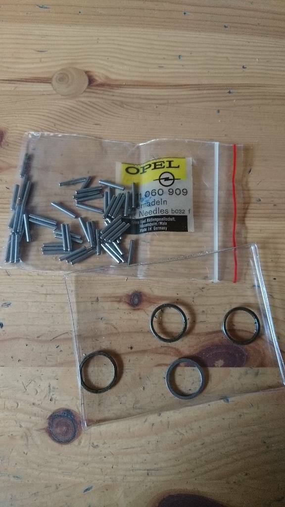 Opel Youngtimer Oldtimer Lagernadel Nadellager neu GM 1607025