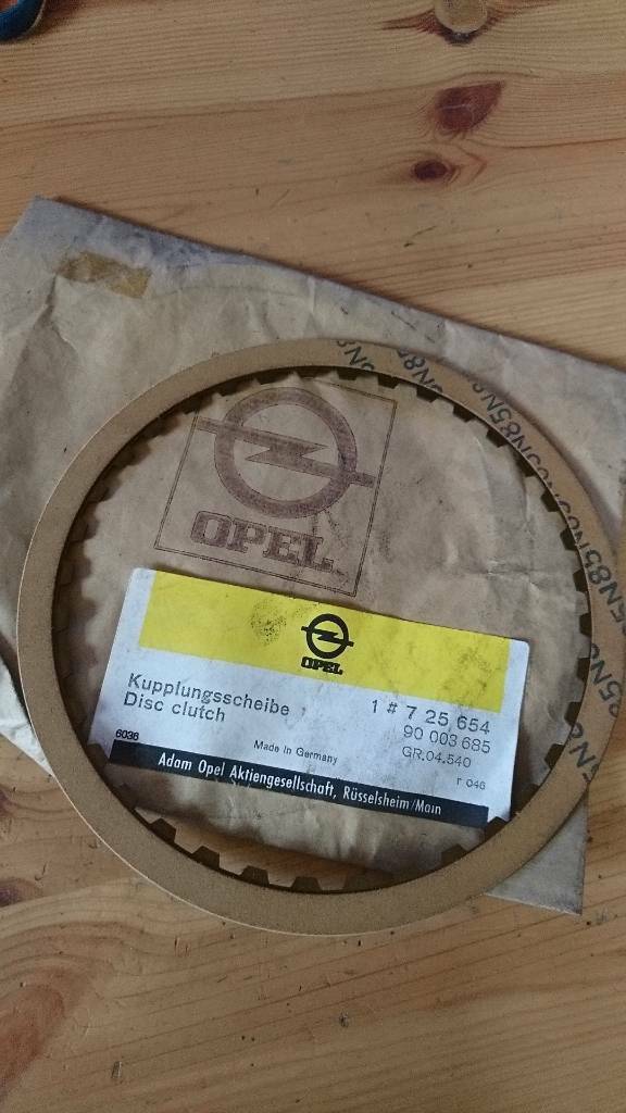 Opel Youngtimer Oldtimer Kupplungsscheibe 90003658 725654