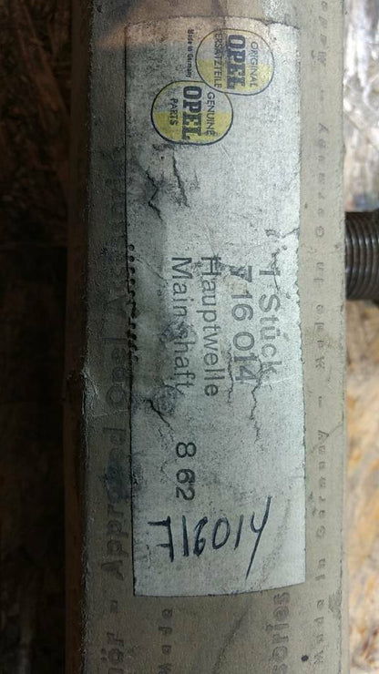 Original GM Opel Oldtimer Hauptwelle Modell? 716014 NEU