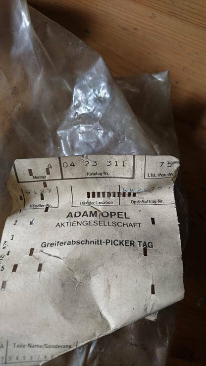 Rekord E Dämpfungsbuchse Lenker hinten oben neu original