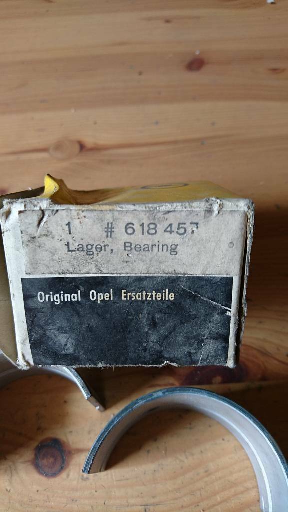 Opel Youngtimer Oldtimer Kurbelwellenlager neu original 618457