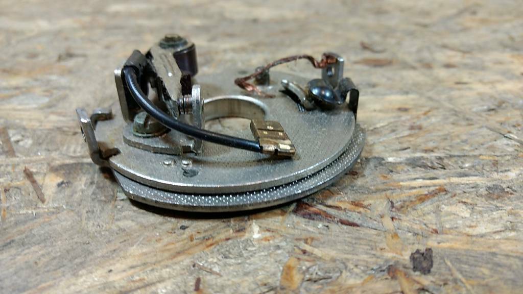 Original GM Opel Kontaktplatte / Verteiler Opel GT Rekord Manta Neu