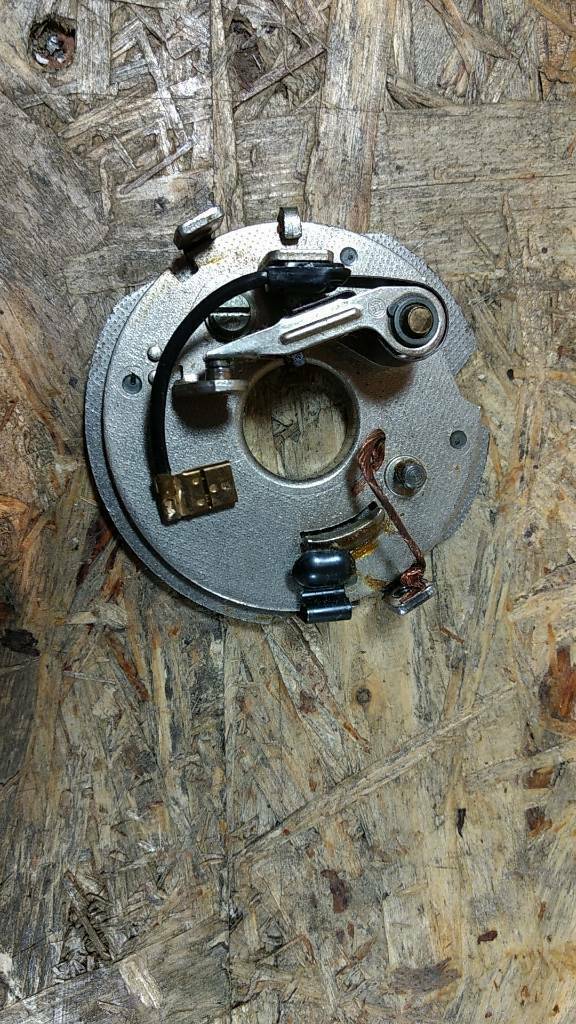Original GM Opel Kontaktplatte / Verteiler Opel GT Rekord Manta Neu