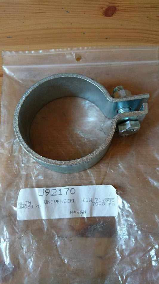 Auspuff Schelle universal 70,5mm neu
