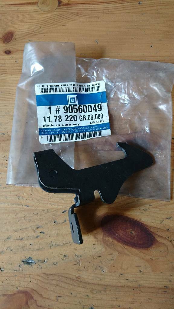Astra F Hacken Motorhauben Verschluss Neu Original GM
