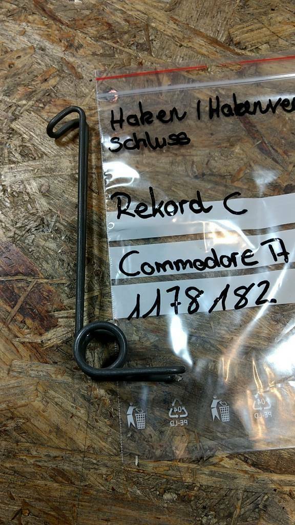 Original GM Opel Hakenverschluss Rekord C Commodore A Neu