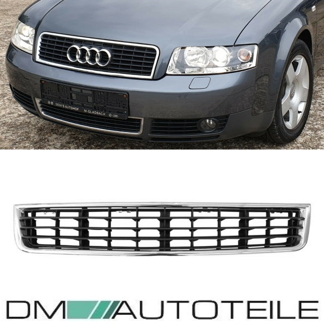 Stoßstangen Gitter vorne mitte für Audi A4 B6 Avant Cabriolet B7 8E2 2000-2004