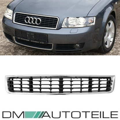 Stoßstangen Gitter vorne mitte für Audi A4 B6 Avant Cabriolet B7 8E2 2000-2004