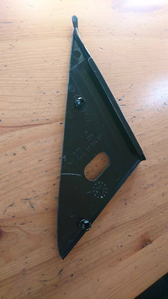 Astra F / G / Classic Einsatzecke Spiegelverkl. original GM Opel NEU