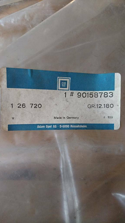 Ascona C CC Fließheck Gummidichtung Heckscheibe neu original GM Opel