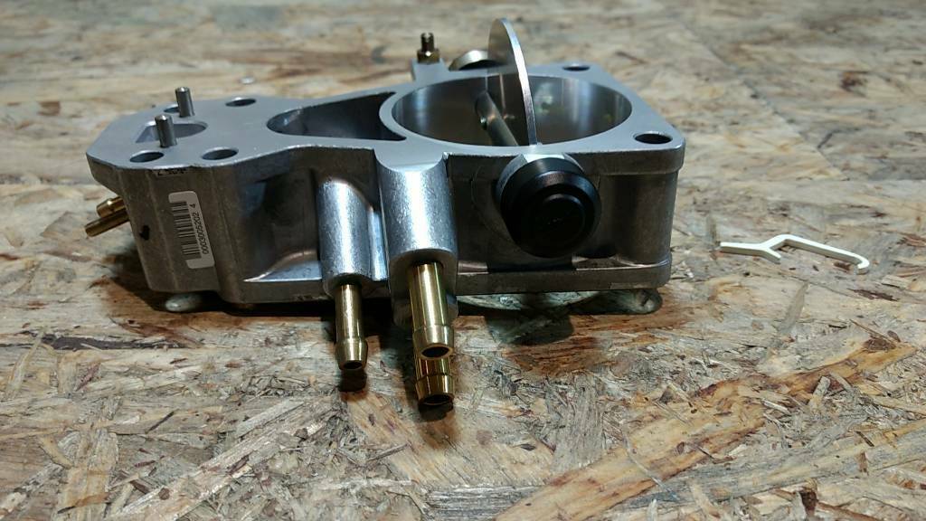 Original GM Opel Astra F 2.0 C20XE Drosselkappenstutzen NEU