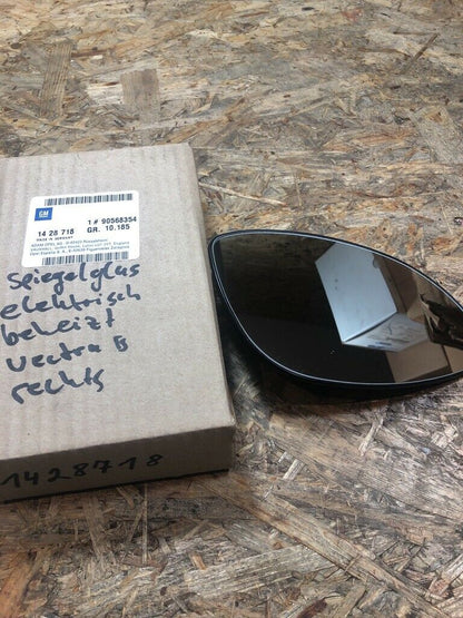 Original GM Opel Vectra B Spiegelglas Rechts beheizt *NEU*