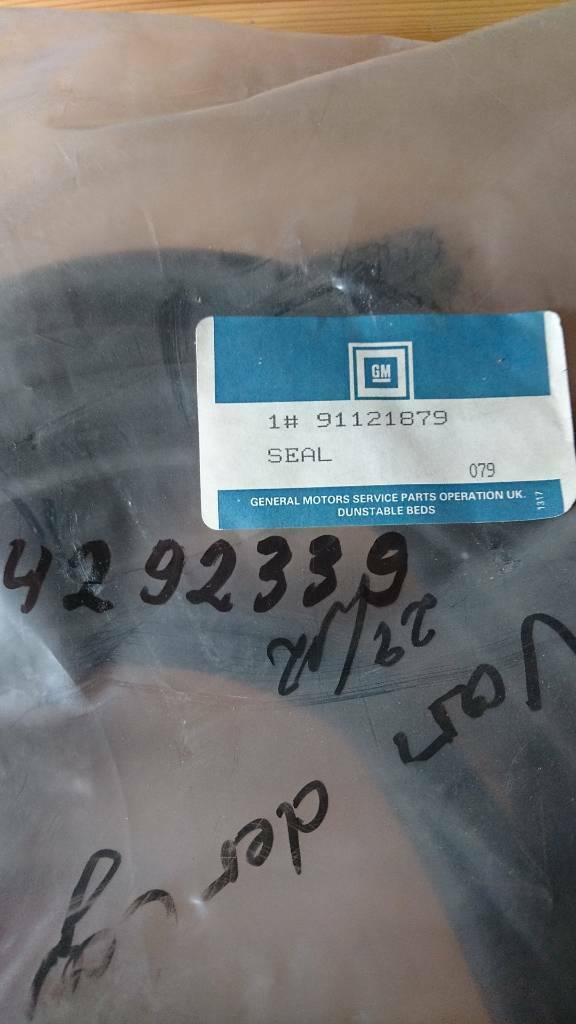 Opel Isuzu Euromidi Dichtung Schiebetür neu original GM