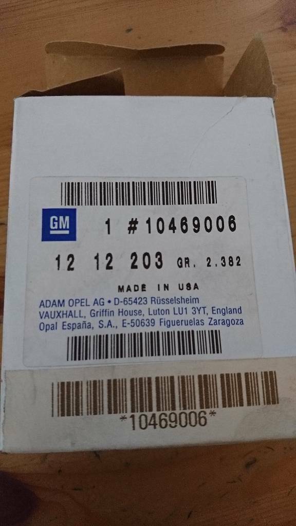 Opel Corsa A Vectra A Astra F Zündverteilerläufer neu original GM