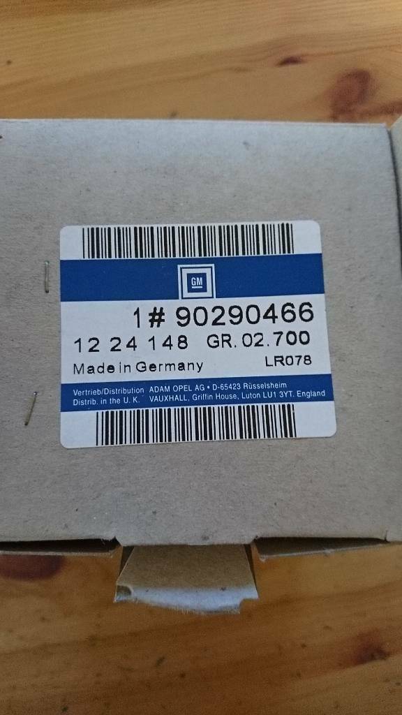 Opel Omega A Stufenheck Kennzeichenleuchte neu original GM