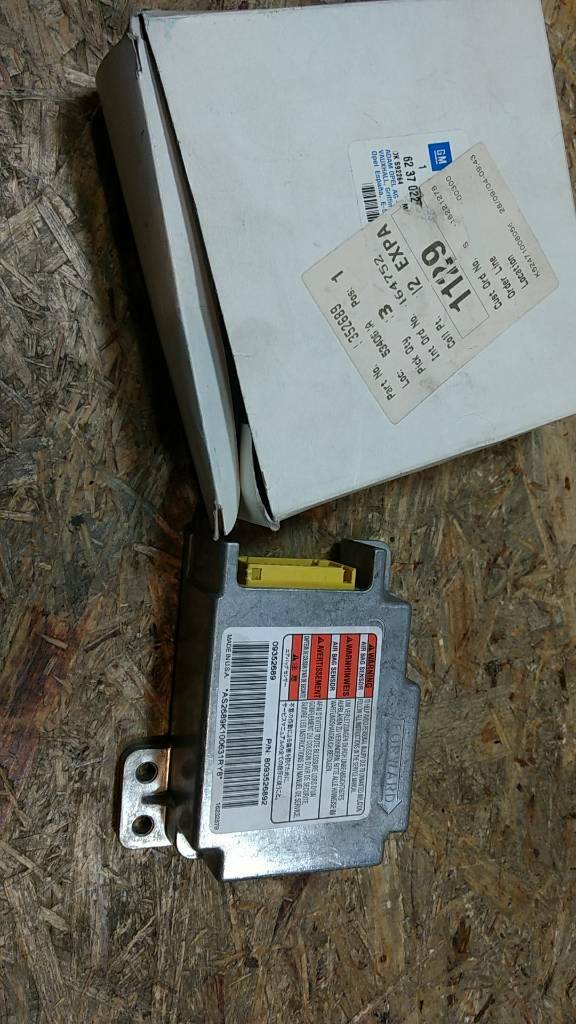 Original GM Opel Airbag Steuergerät Frontera B NEU