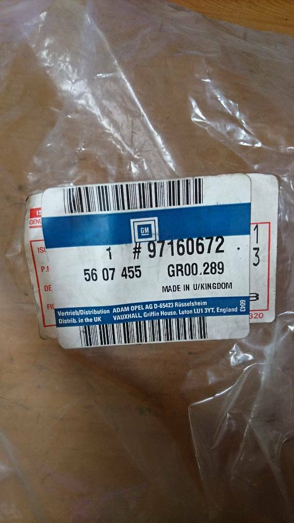 Opel Monterey Diesel Ventildeckel Dichtung neu original GM