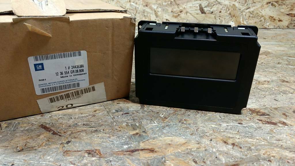 Original GM Opel Omega B Informationsdisplay Anzeige NEU
