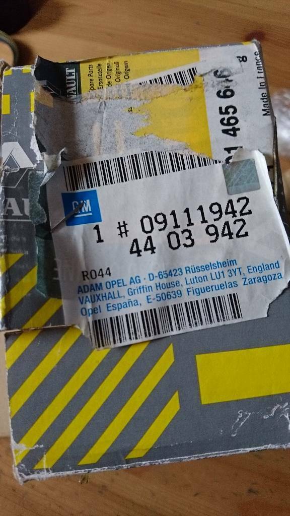 Opel Arena Diesel 60PS Radlager neu original GM