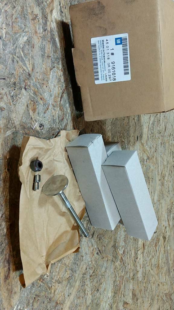 Original GM Opel Astra G CC Auslassventile NEU