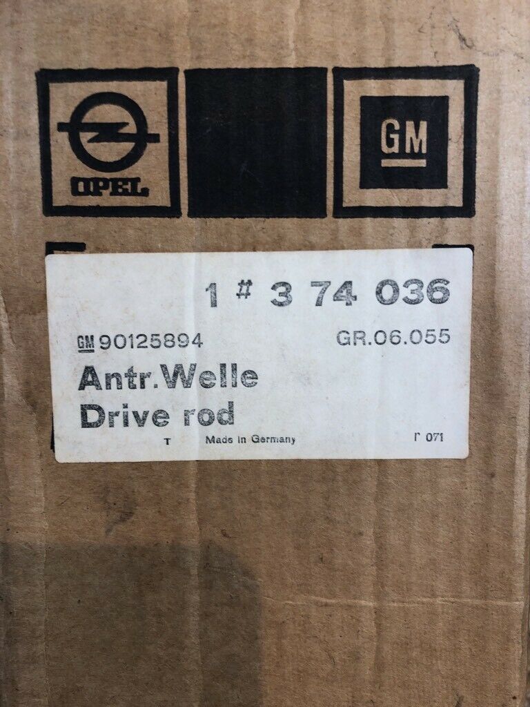 Original GM Opel Kadett D Antriebswelle Neu