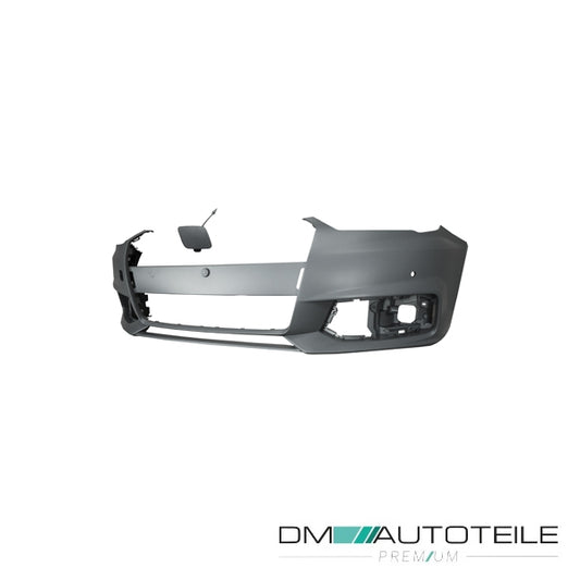 Stoßstange vorne grundiert für PDC passt für Audi A1 (8X) Facelift ab 01/2015