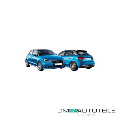 Stoßstange hinten grundiert PDC passt für Audi A1 (8X1, 8XK) Facelift ab 01/2015