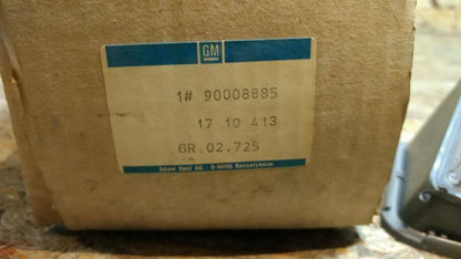 Original HM Opel NBL-Glas m. Rahmen rechts Kadett E NEU