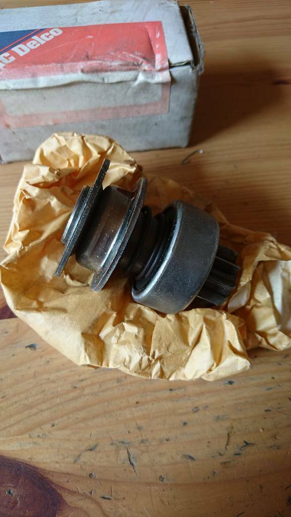 Opel Youngtimer Oldtimer anlasser ritzel AC Delco neu original