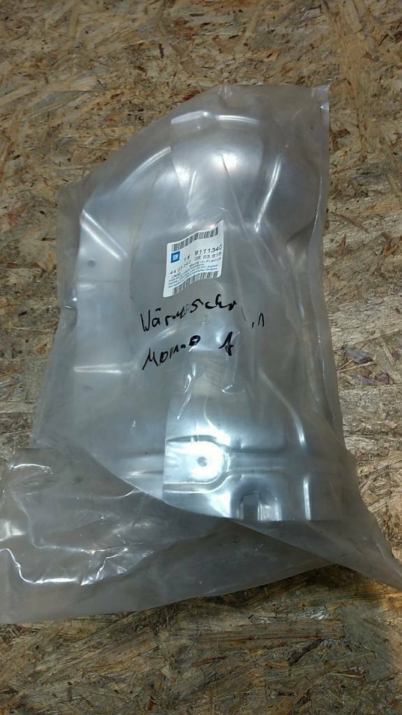 Original GM Opel Movano A Wärmeschild Hitzeschutz NEU