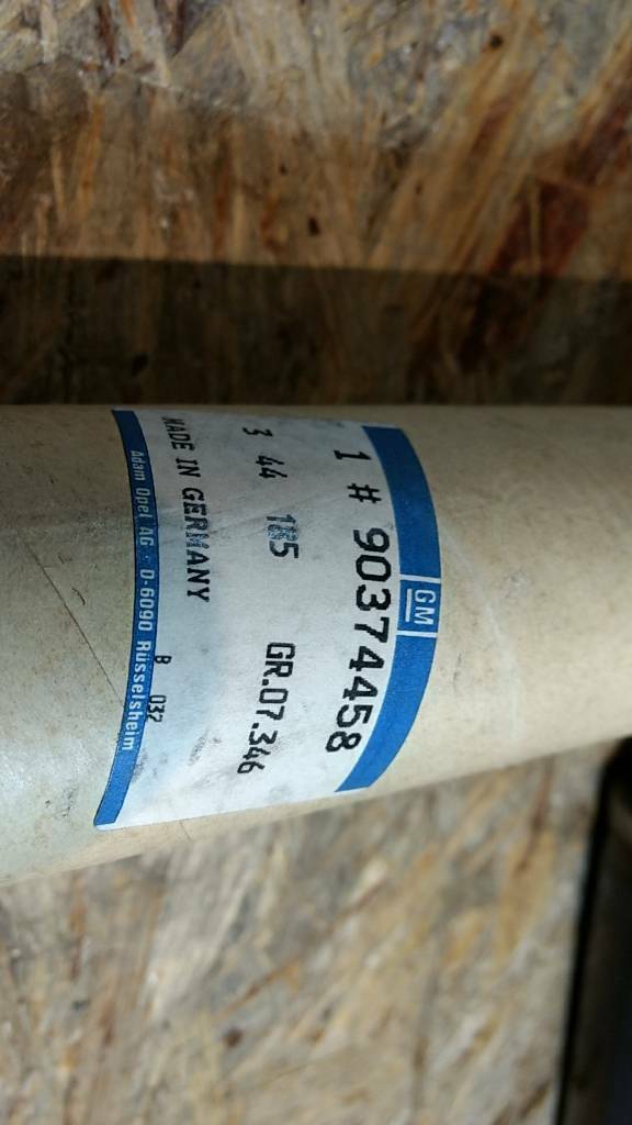 Original GM Opel Calibra Gasdruck Stoßdämpfer-Patrone Neu