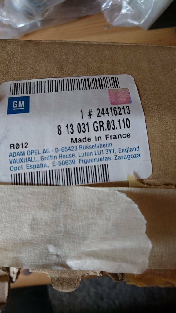 Vectra C Signum Diesel Krafstoff Filter Gehäuse neu original GM