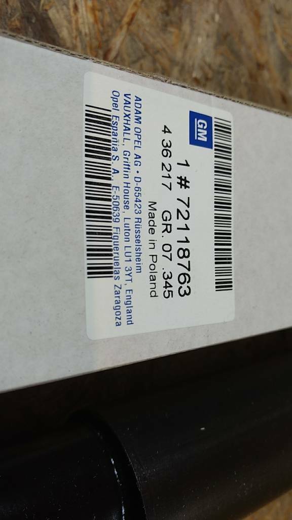 Original GM Opel Stoßdämpfer hinten Astra F NEU