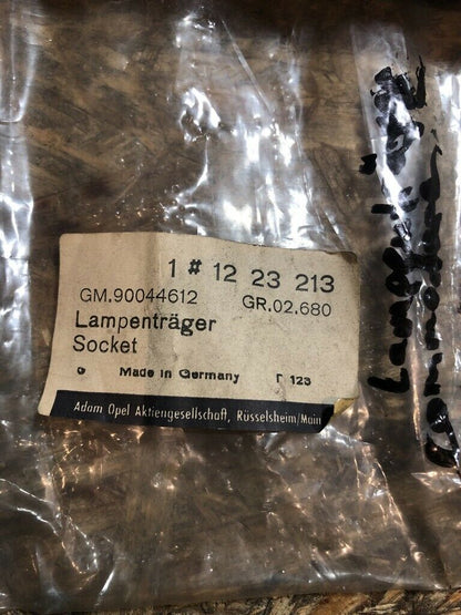 Original GM Opel Lampenträger Rekord E Commodore Neu