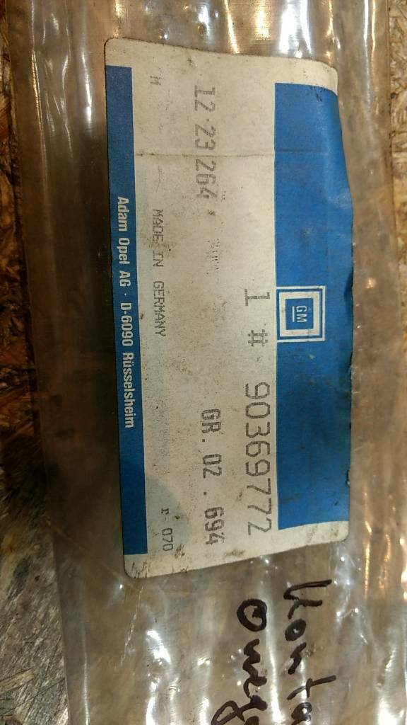 Original GM Opel Omega A Kontaktplatte NEU
