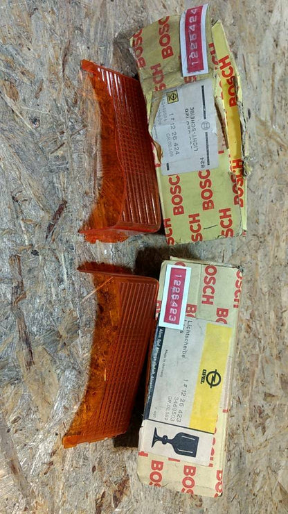 Original GM Opel Rekord D Blinkerglas-Set NEU