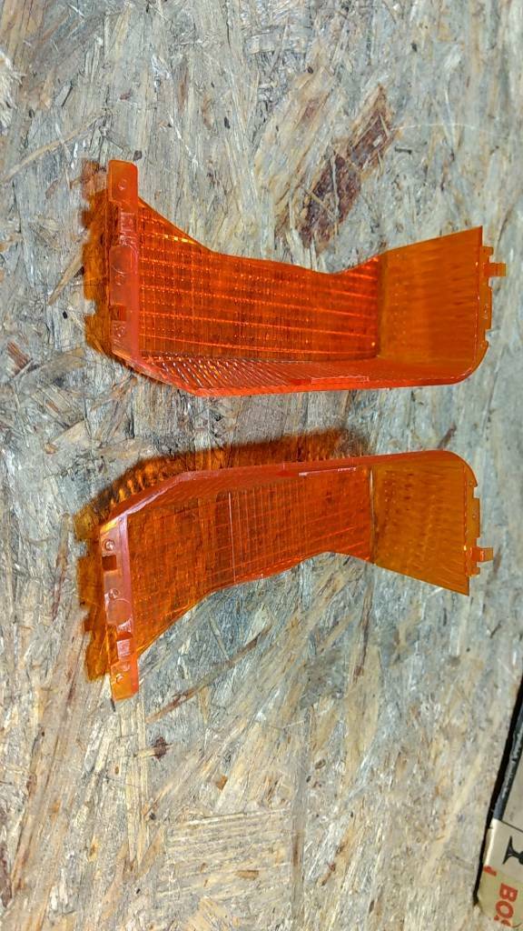 Original GM Opel Rekord D Blinkerglas-Set NEU