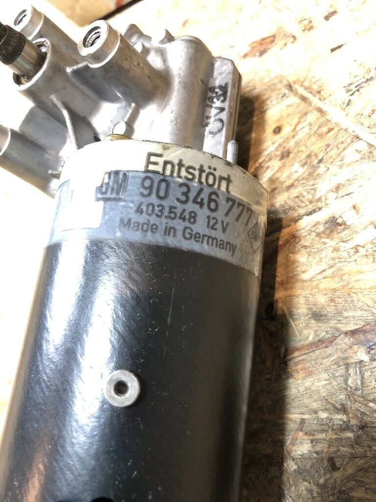 Original GM Opel Omega Senator Wischermotor Scheibenwischermotor Neu
