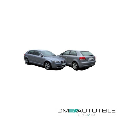 Stoßstange hinten grundiert passt für Audi A3 Sportback 5-Türer (8PA) ab 03-08