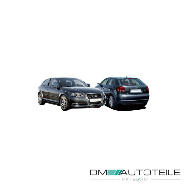 Stoßstange hinten grundiert PDC passt für Audi A3 Sportback 5-Türer (8P) 08-12