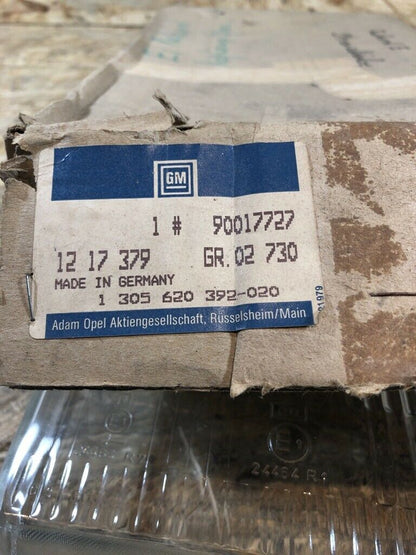 Original GM Opel Rekord E Scheinwerfer Glas Streuscheibe *NEU*