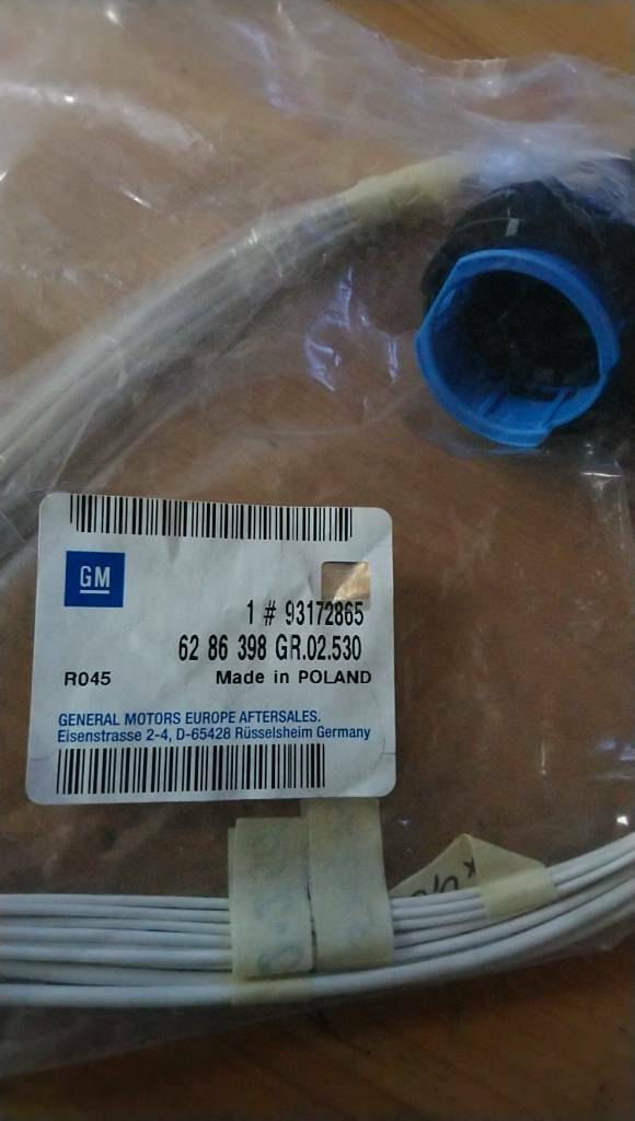 Opel Türkabelbaum Reparatursatz neu Original gm 93172865