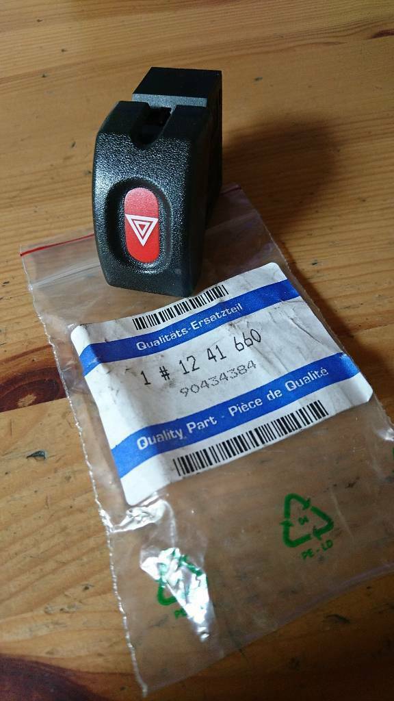 Corsa B Tigra A Combo Schalter Warnblinker Neu Original GM