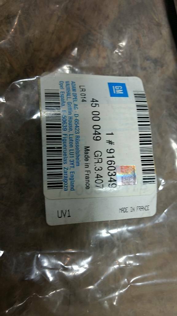 Original GM Opel Luftkanal Rohr Schlauch Luftfilter Movano A NEU