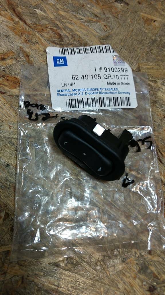 Original GM Opel Astra G CC Schalter Fensterheber NEU