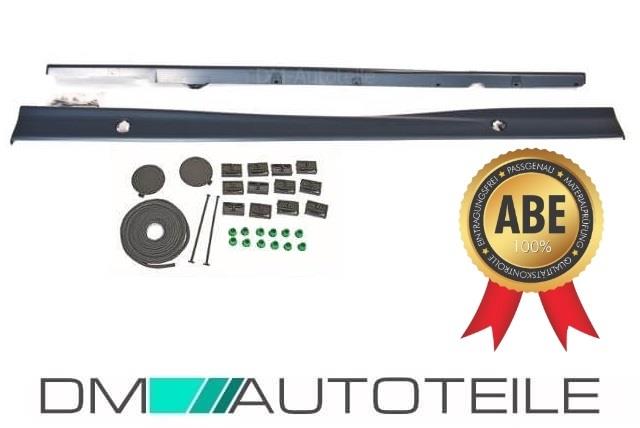SET Seitenschweller ABS Kunststoff +MONTAGEKIT ABE* passt für BMW E36 auch M M3