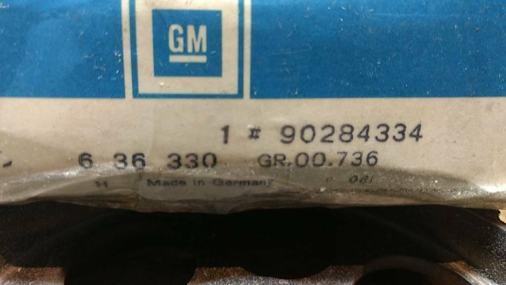 Original GM Opel Calibra Vectra A 2.0 Zahnrad Nockenwelle NEU
